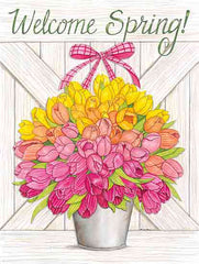 DS2241 - Welcome Spring Tulips - 12x16