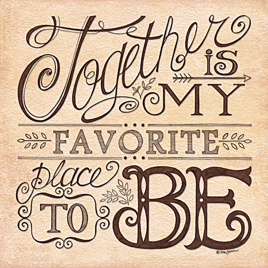 Deb Strain DS673 - Together - Typography, Together, Inspiring from Penny Lane Publishing
