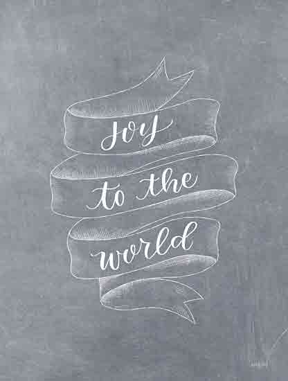 Imperfect Dust DUST1103 - DUST1103 - Joy to the World Banner - 12x16 Christmas, Holidays, Joy to the World, Typography, Signs, Textual Art, Banner, Black & White, Chalk Board, Winter from Penny Lane