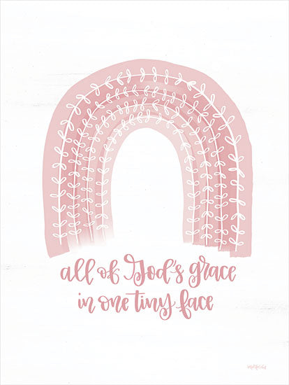 Imperfect Dust DUST497 - DUST497 - All of God's Grace    - 12x16 Signs, Typography, God's Grace, Rainbow from Penny Lane