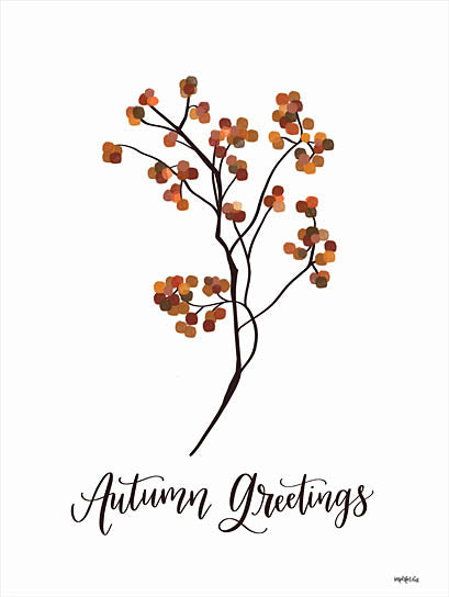 DUST558 - Autumn Greetings   - 12x16
