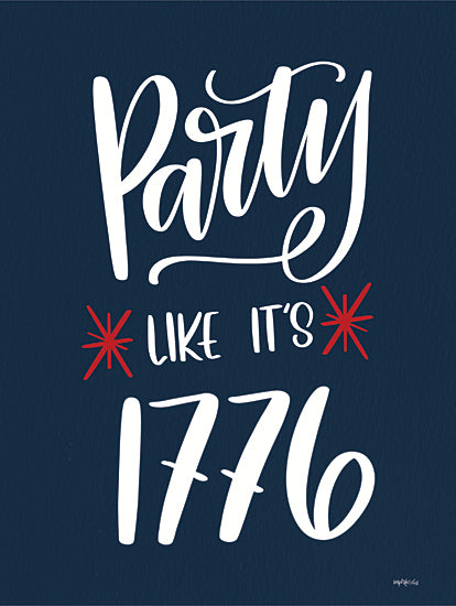 Imperfect Dust DUST574 - DUST574 - Party Like It's 1776 - 12x16 July 4th, Americana, America, Red, White & Blue, Stars, Signs from Penny Lane