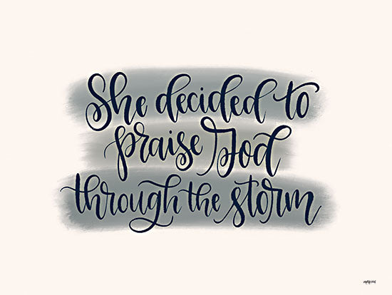 Imperfect Dust DUST614 - DUST614 - Through the Storm - 16x12 Through the Storm, Motivational, Girl Power, Tween from Penny Lane