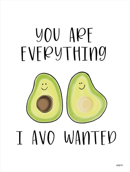 Imperfect Dust DUST638 - DUST638 - You Are Everything - 12x16 Avocado, Vegetables, Humorous, Signs from Penny Lane