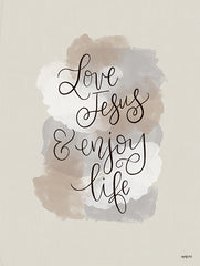 DUST666 - Love Jesus and Enjoy Life - 12x16