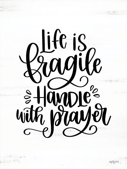 Imperfect Dust DUST778 - DUST778 - Handle with Prayer - 12x16 Life is Fragile, Handle with Prayer, Pray, Motivational, Religion, Signs from Penny Lane