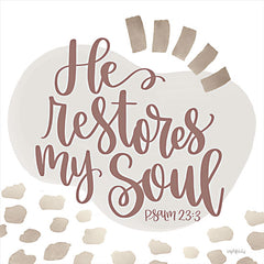DUST783 - He Restores My Soul - 12x12