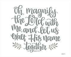 DUST800 - Oh Magnify the Lord - 16x12
