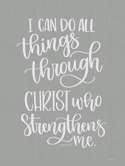 Imperfect Dust DUST860 - DUST860 - I Can Do All Things - 12x16 I Can Do All Things, Philippians, Bible Verse, Religious, Signs, Typography from Penny Lane