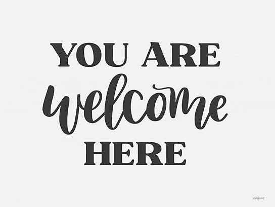 Imperfect Dust DUST927 - DUST927 - You Are Welcome Here  - 16x12 You Are Welcome Here, Welcome, Typography, Signs from Penny Lane