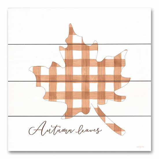 Imperfect Dust DUST928PAL - DUST928PAL - Autumn Leaves - 12x12 Autumn Leaves, Leaves, Fall, Autumn, Plaid, Typography, Signs, Diptych from Penny Lane