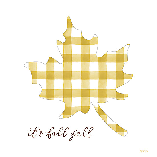 Imperfect Dust DUST931 - DUST931 - It's Fall Y'All - 12x12 It's Fall Y'All, Autumn Leaves, Leaves, Fall, Autumn, Plaid, Typography, Signs from Penny Lane
