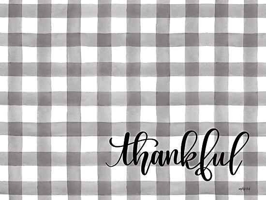 Imperfect Dust DUST933 - DUST933 - Thankful - 16x12 Thankful, Plaid, Fall, Autumn, Typography, Signs from Penny Lane