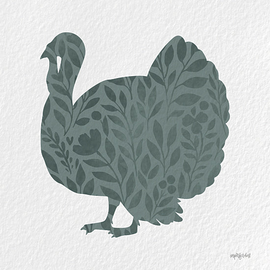 Imperfect Dust DUST965 - DUST965 - Floral Turkey - 12x12 Floral Turkey, Turkey, Thanksgiving, Fall, Autumn from Penny Lane
