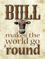 ED442 - Bull Makes the World Go 'Round - 12x16