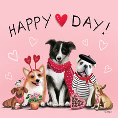 ET165 - Puppy Love Happy Valentines Day I - 12x12