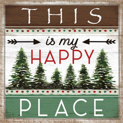 ET214 - Lodge This is My Happy Place - 12x12