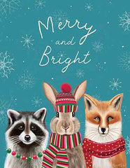 ET259 - Merry and Bright Woodland Friends - 12x16
