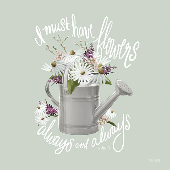 House Fenway FEN110 - FEN110 - Farmhouse Watering Can - 12x12 Watering Can, Signs, Typography, Flowers, Quotes from Penny Lane
