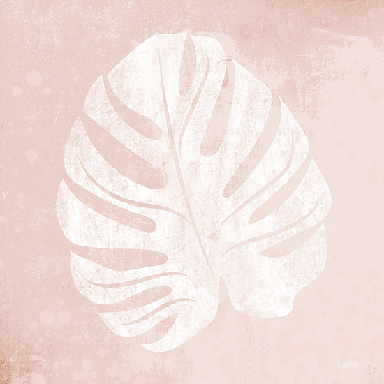 House Fenway FEN151 - FEN151 - Blush Fern III - 12x12 Ferns, Leaves, White & Blush, Tropical, Botanical from Penny Lane