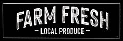 FEN350A - Farm Fresh Local Produce - 36x12