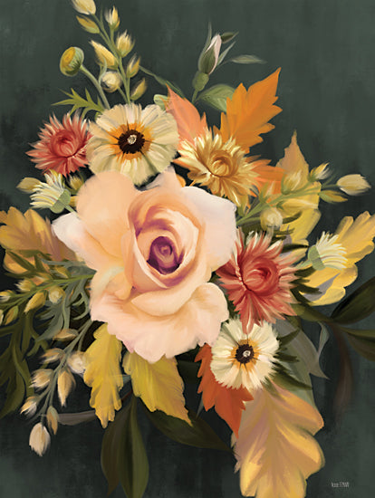 House Fenway FEN468 - FEN468 - Romantic Autumn II - 12x16 Flowers, Bouquet, Autumn, Fall Colors, Botanical from Penny Lane