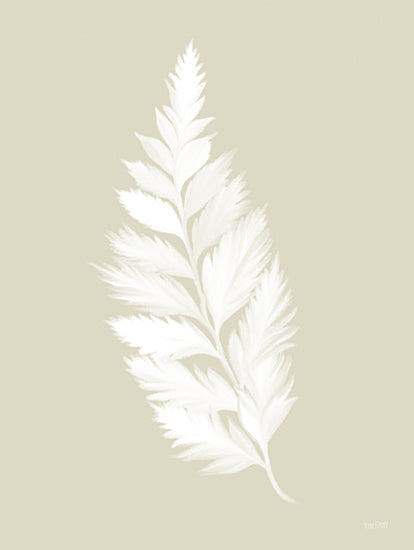 House Fenway FEN489 - FEN489 - Botanical White Fern    - 12x16 White Fern, Fern Leaf, Leaf, Botanical from Penny Lane