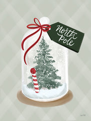 FEN539 - North Pole Snow Globe - 12x16