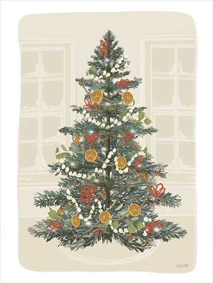 House Fenway FEN568 - FEN568 - Old Fashioned Christmas - 12x16 Christmas, Holidays, Christmas Tree, Vintage, Old Fashioned from Penny Lane