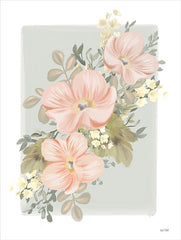 FEN657 - Pink Poppy Sprig - 12x16