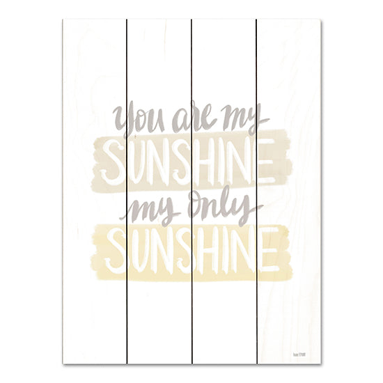 House Fenway FEN726PAL - FEN726PAL - You Are My Sunshine    - 12x16 You Are My Sunshine, Song, Music, Baby, Typography, Signs from Penny Lane
