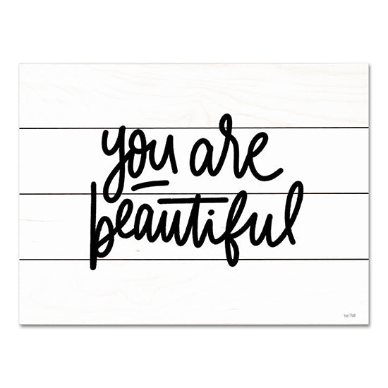 House Fenway FEN781PAL - FEN781PAL - You Are Beautiful - 16x12 You are Beautiful, Motivational, Tween, Typography, Signs from Penny Lane