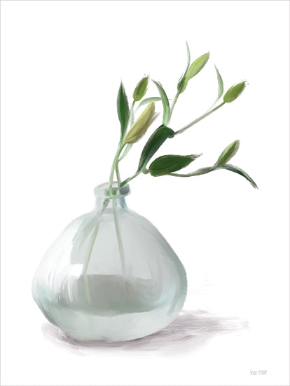 House Fenway FEN880 - FEN880 - Lily Stem Vase - 12x16 Botanical, Flowers, Lily Stem, Flower Buds, Vase, Bouquet from Penny Lane