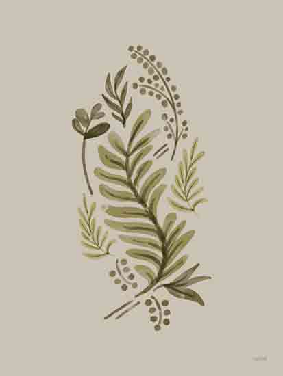 House Fenway FEN920 - FEN920 - Cream Bough II  - 12x16 Greenery, Leaves, Botanical from Penny Lane