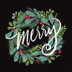 FEN933 - Holiday Merry Wreath - 12x12