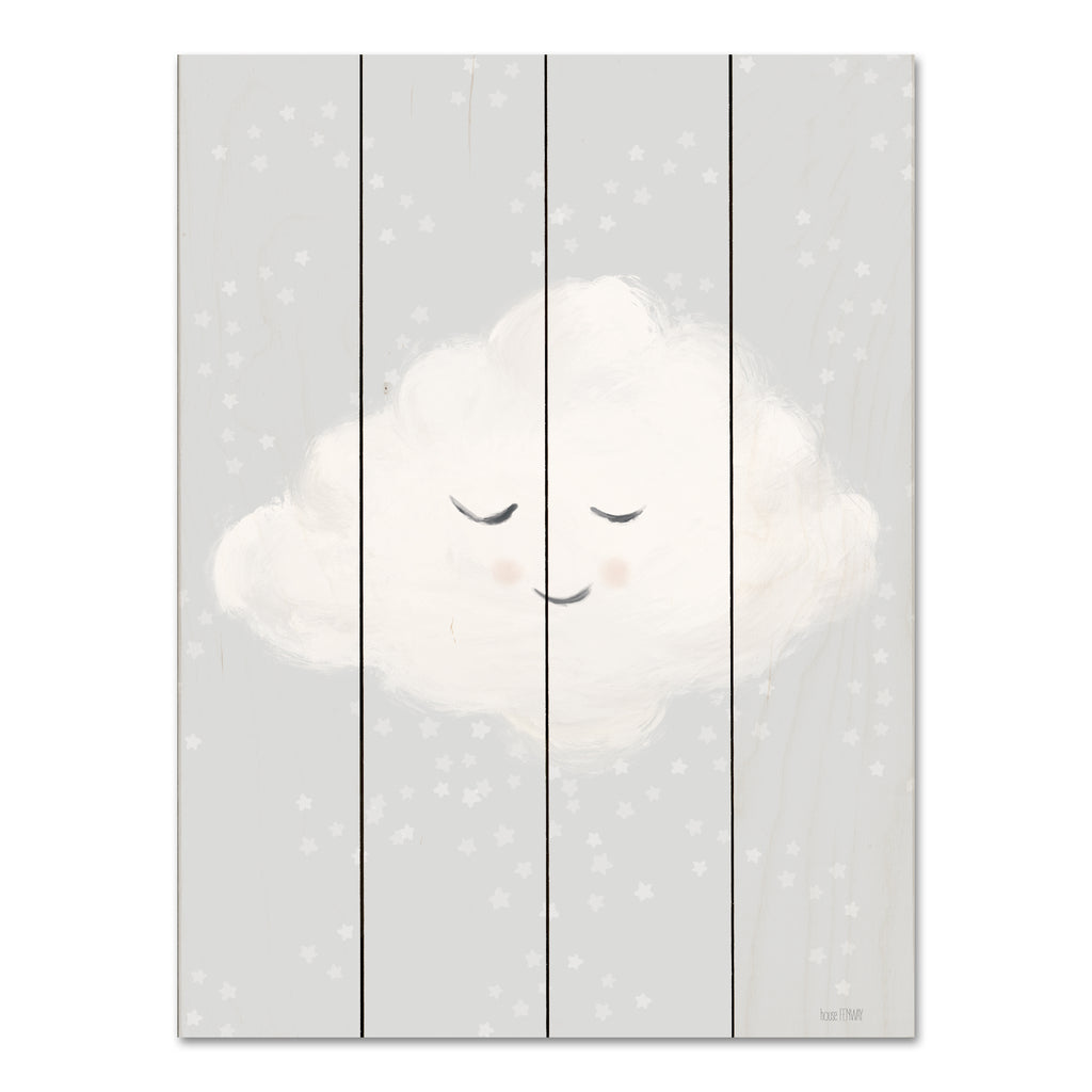 House Fenway FEN939PAL - FEN939PAL - Little Cloud - 12x16 New Baby, Baby, Cloud, Smiling Cloud, Celestial, Decorative from Penny Lane