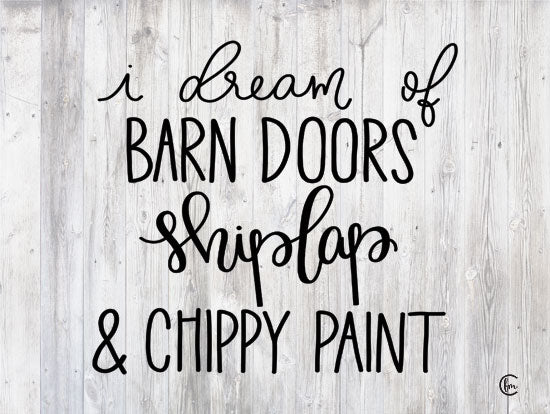 Fearfully Made Creations FMC114 - FMC114 - Farmhouse Dreams - 16x12 Signs, Typography, Chippy Paint, Farmhouse, Shiplap, Barn Doors, Wood Planks from Penny Lane