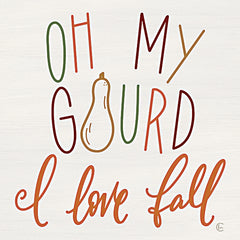 FMC303 - Oh My Gourd - I Love Fall - 12x12