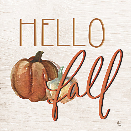 Fearfully Made Creations FMC304 - FMC304 - Hello Fall - 12x12 Hell Fall, Autumn, Fall, Pumpkins, Typography, Signs from Penny Lane