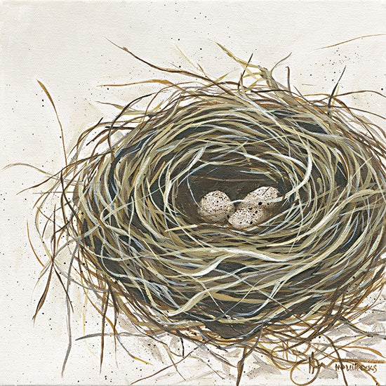 Hollihocks Art HH189 - HH189 - New Life - 12x12 Bird Nest, Eggs, New Life, Birds from Penny Lane