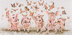 HH223 - Butterfly Dance with the Piglets - 18x9