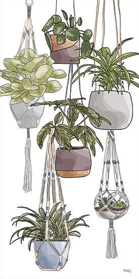 Heidi Kuntz HK140 - HK140 - Indoor Hanging Plants   - 9x18 Hanging Plants, Plants, Macramé, Green Plants, Botanical, Greenery from Penny Lane