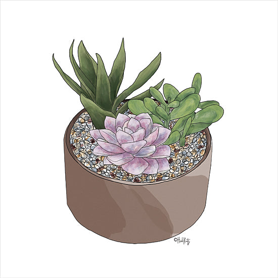 Heidi Kuntz HK149 - HK149 - Succulent Planter I - 12x12 Succulents, Cactus, Southwestern from Penny Lane