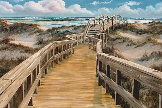 Georgia Janisse JAN117 - Walkover - Walkway, Ocean, Sand Dunes, Boardwalk, Path from Penny Lane Publishing