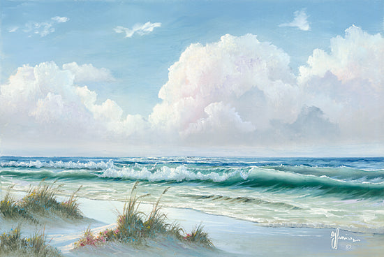 Georgia Janisse JAN247 - JAN247 - Beach - 18x12 Ocean, Coast, Sand, Clouds, Landscape from Penny Lane