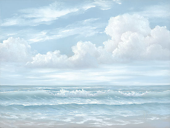 Georgia Janisse JAN271 - JAN271 - Light Seascape - 16x12 Coastal, Ocean, Waves, Clouds, Landscape, Coast from Penny Lane