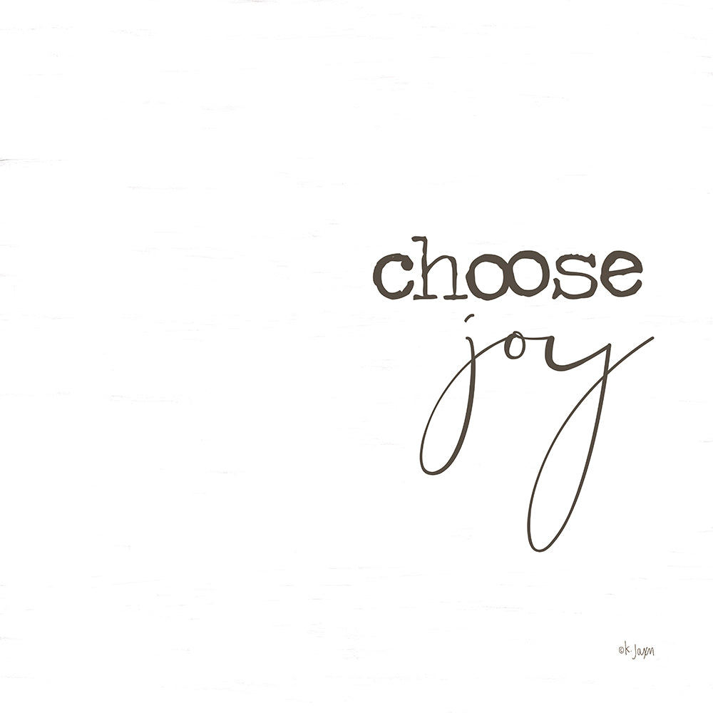 Jaxn Blvd. JAXN185 - JAXN185 - Choose Joy - 12x12 Choose Joy, Calligraphy, Joy, Signs from Penny Lane