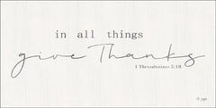 JAXN382 - In All Things Give Thanks    - 18x9
