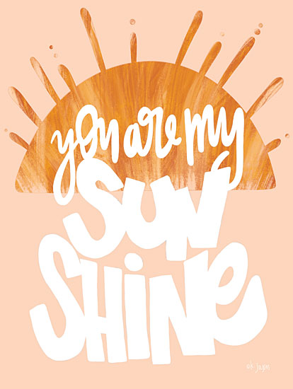 Jaxn Blvd. JAXN568 - JAXN568 - You Are My Sunshine - 12x16 You Are My Sunshine, Sun, Signs from Penny Lane