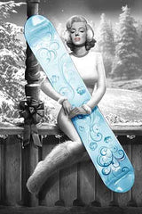 JGS319 - Marilyn's Snowboard - 12x18